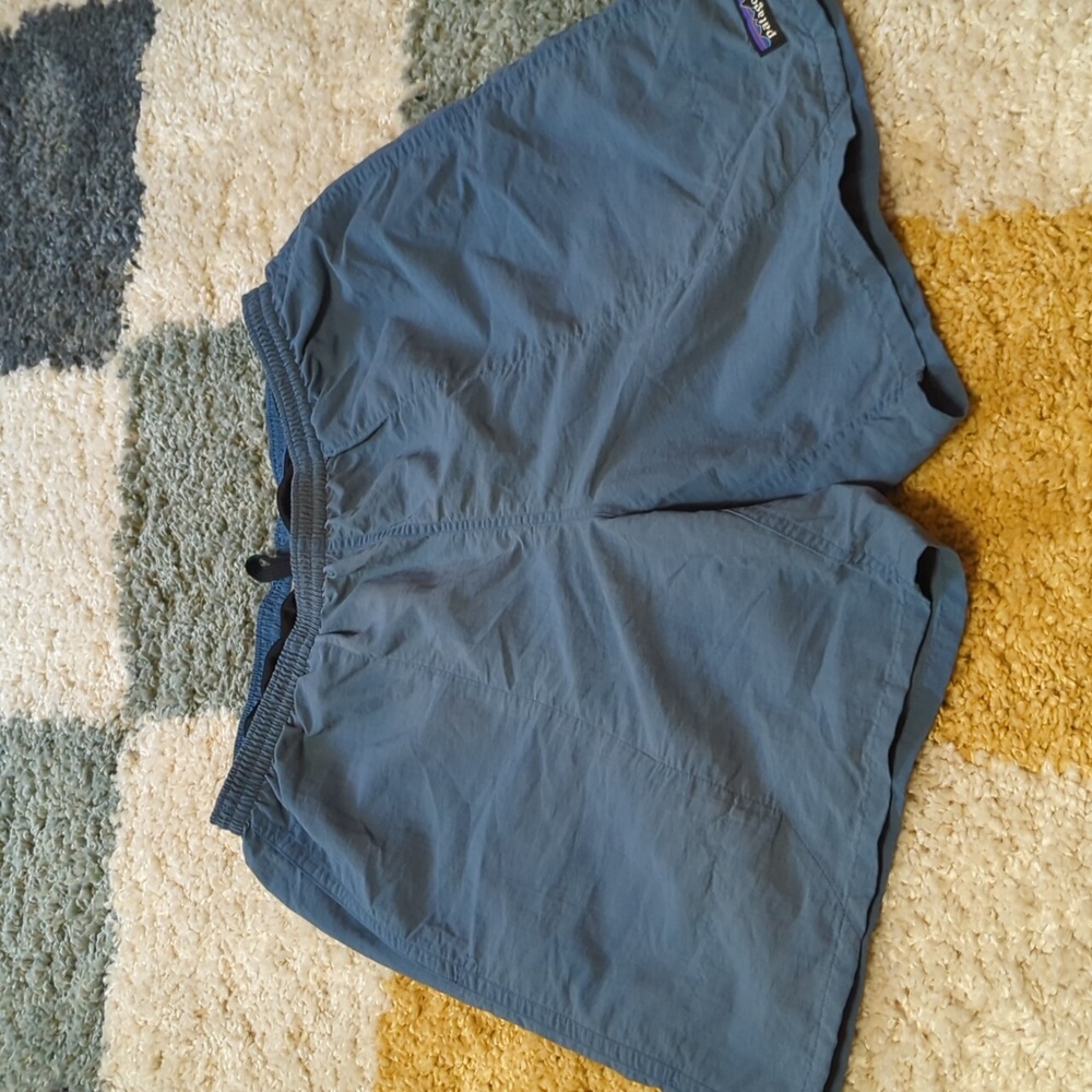 Patagonia Men’s 7" Baggies blue/gray Shorts Large